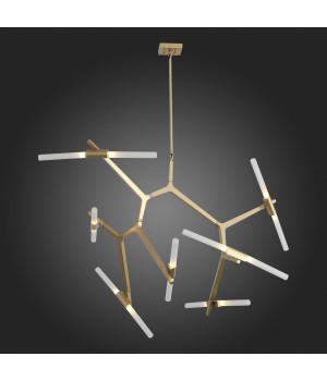 SL947.202.14 Люстра потолочная ST-Luce Золотистый/Белый G9 14*5W LACONICITA-foto3