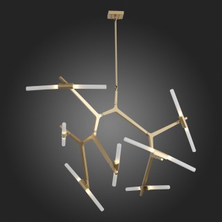 SL947.202.14 Люстра потолочная ST-Luce Золотистый/Белый G9 14*5W LACONICITA-foto3