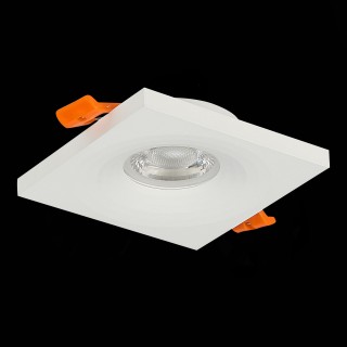 ST205.518.01 Св-к встр. Мат. белый GU10 1*50W  L94xW94xH27 220V Без ламп GERA-foto5