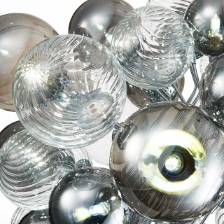 SL1124.103.29 Люстра подвесная ST-Luce Хром/Дымчатый, Прозрачный G9 29*5W 4000K VINETTO-foto10