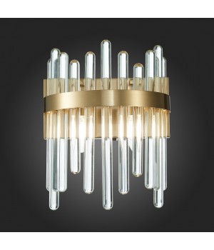 SL1167.301.02 Бра ST-Luce Латунь/Латунь, Прозрачный E14 2*40W TELLURIO-foto5