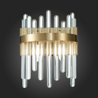 SL1167.301.02 Бра ST-Luce Латунь/Латунь, Прозрачный E14 2*40W TELLURIO-foto5