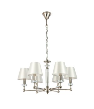 SL1755.153.06 Люстра подвесная ST-Luce Никель/Белый E14 6*40W VIORE-foto2