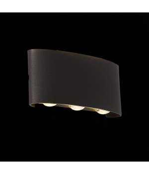 SL089.401.06 Светильник уличный настенный ST-Luce Черный кварцевый LED 6*1W 4000K BISELLO-foto9