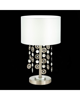 SL1757.104.01 Прикроватная лампа ST-Luce Никель/Белый E14 1*40W KATENA-foto3