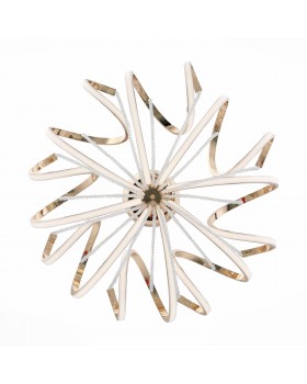 SL959.203.08 Люстра подвесная ST-Luce Золотистый/Белый LED 8*8W 4000K TRAVASO-foto3