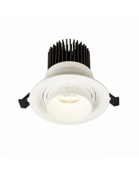 ST701.548.12 Св-к встр. Zoom Белый LED 1*12W 4000K 960Lm Ra90 15°-60° IP20 D115xH95 170-240V ST701-foto2