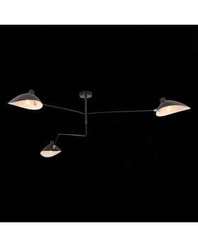 SL305.402.03 Люстра потолочная ST-Luce Черный/Черный, Белый E27 3*60W SPRUZZO-foto4