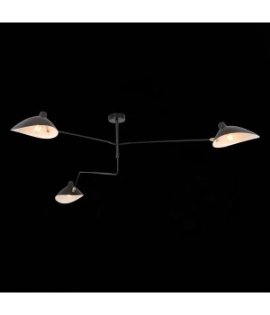 SL305.402.03 Люстра потолочная ST-Luce Черный/Черный, Белый E27 3*60W SPRUZZO-foto4