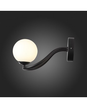 SL1502.401.01 Светильник настенный ST-Luce Черный/Белый G9 1*5W LEGATEZZA-foto4