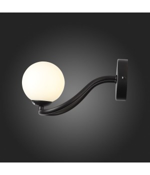 SL1502.401.01 Светильник настенный ST-Luce Черный/Белый G9 1*5W LEGATEZZA-foto4