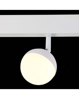 ST358.536.07 Магнитный трековый светильник белый LED 1*7W 3000K 520Lm Ra>80 120° IP20 L120xW90xH192 48V PIBOLE-foto4