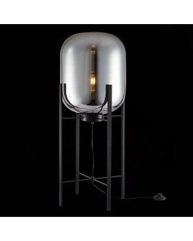 SL1050.715.01 Торшер ST-Luce Черный/Дымчатый E27 1*40W BURASCA-foto3