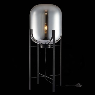 SL1050.715.01 Торшер ST-Luce Черный/Дымчатый E27 1*40W BURASCA-foto3
