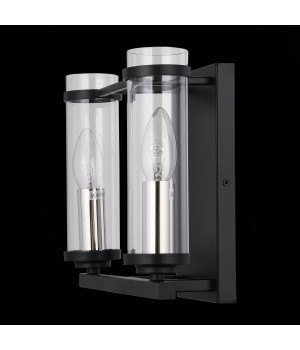 SL334.401.02 Бра ST-Luce Черный, Никель/Прозрачный E14 2*60W BICHERO-foto6