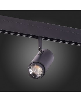 ST357.446.06 Магнитный трековый светильник ZOOM Черный LED 1*6W 4000K 667Lm Ra>80 10-60° IP20 L137xW59xH178 48V ZIRO-foto8