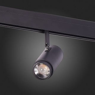 ST357.446.06 Магнитный трековый светильник ZOOM Черный LED 1*6W 4000K 667Lm Ra>80 10-60° IP20 L137xW59xH178 48V ZIRO-foto8