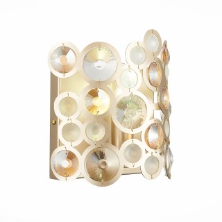 SL1172.201.01 Бра ST-Luce Золотистый/Золотистый, Прозрачный E14 1*60W NAMIO-foto3