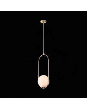 SL1118.203.01 Светильник подвесной ST-Luce Золотистый/Белый E27 1*40W PENOLO-foto5