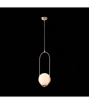 SL1118.203.01 Светильник подвесной ST-Luce Золотистый/Белый E27 1*40W PENOLO-foto5