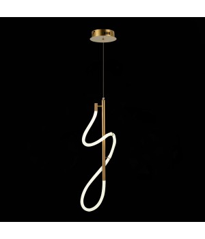 SL6102.303.16 Светильник подвесной ST-Luce Латунь/Белый LED 1*16W 4000K Sagrato-foto4