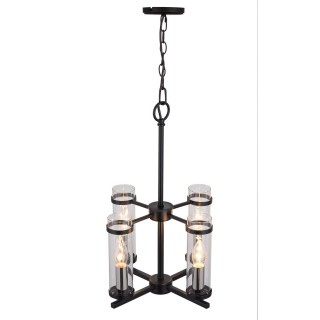 SL334.403.04 Люстра подвесная ST-Luce Черный, Никель/Прозрачный E14 4*60W BICHERO-foto2