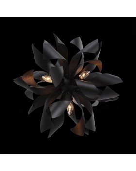 SL453.403.06E Люстра подвесная ST-Luce Черный/Черный E14 6*40W SPIRAGLIO-foto6