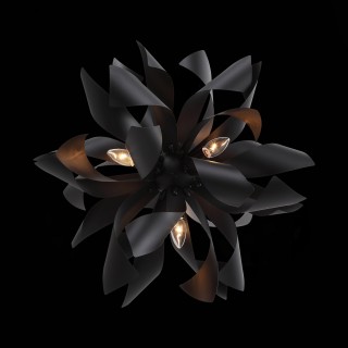 SL453.403.06E Люстра подвесная ST-Luce Черный/Черный E14 6*40W SPIRAGLIO-foto6