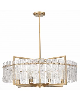 SL1632.203.08 Люстра подвесная ST-Luce Шампань/Прозрачный E14 8*60W MIRA-foto2