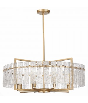 SL1632.203.08 Люстра подвесная ST-Luce Шампань/Прозрачный E14 8*60W MIRA-foto2