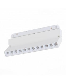 ST364.546.12 Магнитный трековый светильник белый LED 1*12W 4000K 1 009Lm Ra>80 36° IP20 L219xW22xH108 48V NANE-foto3
