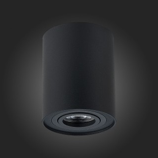 ST108.417.01 Светильник потолочный Мат. черный GU10 1*50W  D98xH124 220V Без ламп TORUS-foto6