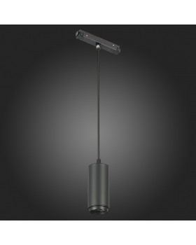 ST357.443.06 Магнитный трековый светильник подвесной ZOOM Черный LED 1*6W 4000K 667Lm Ra>80 10-60° IP20 D60xH120 48V ZIRO-foto9