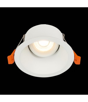 ST207.508.01 Св-к встр. Мат. белый GU10 1*50W D103xH52 220V Без ламп GROSI-foto4