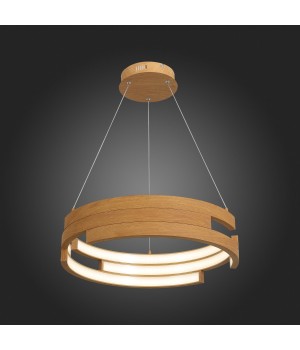SL963.703.01 Люстра подвесная ST-Luce Светлое дерево/Светлое дерево, Белый LED 1*45W 4000K GENUINE-foto6