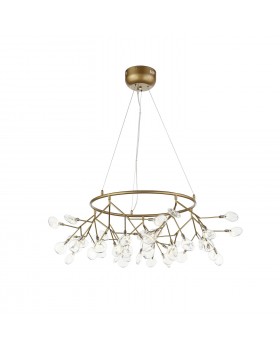 SL411.233.45 Люстра подвесная ST-Luce Золотистый/Прозрачный G4 45*1,5W RICCARDO-foto2