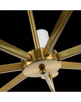 SL1159.303.07 Люстра подвесная ST-Luce Латунь/Латунь, Прозрачный E14 7*60W ACAZIO-foto7