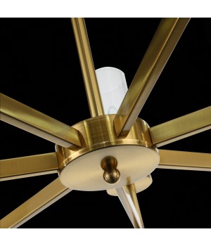 SL1159.303.07 Люстра подвесная ST-Luce Латунь/Латунь, Прозрачный E14 7*60W ACAZIO-foto7