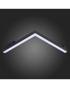 ST800.436.15 Магнитный трековый светильник Черный LED 1*15W 3000K 950Lm Ra>80 120° IP20 L305xW305xH25 48V STANDI-foto3
