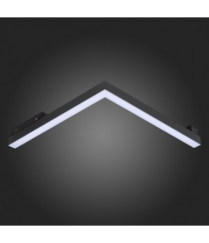 ST800.436.15 Магнитный трековый светильник Черный LED 1*15W 3000K 950Lm Ra>80 120° IP20 L305xW305xH25 48V STANDI-foto3