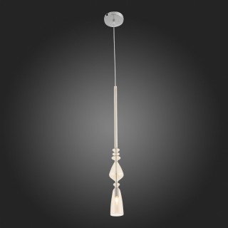 SL373.303.01 Подвес ST-Luce Хром/Янтарный G9 1*5W BRICHERE-foto7