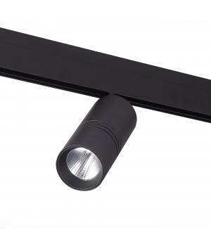 ST365.436.18 Магнитный трековый светильник Черный LED 1*18W 3000K 1 530Lm Ra>80 36° IP20 L-xW60xH148 48V LEMMI-foto2