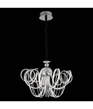 SL959.103.08 Люстра подвесная ST-Luce Хром/Белый LED 8*8W 4000K TRAVASO-foto4