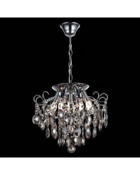 SL846.102.06 Люстра подвесная ST-Luce Темный хром/Тонированный черный E14 6*40W ORECCHINI-foto13