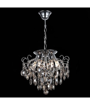 SL846.102.06 Люстра подвесная ST-Luce Темный хром/Тонированный черный E14 6*40W ORECCHINI-foto13