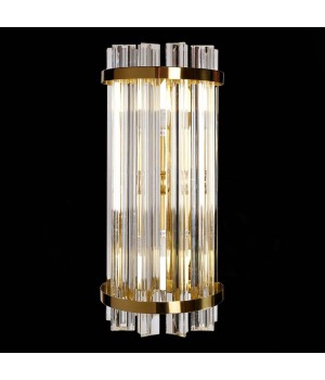 SL1179.201.02 Бра ST-Luce Золотистый/Золотистый, Прозрачный E14 2*40W Arezzo-foto4