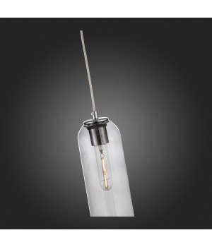 SL1145.143.01 Светильник подвесной ST-Luce Хром/Дымчатый E27 1*60W CALLANA-foto9