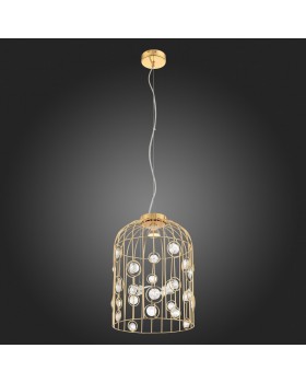 SL189.203.01 Подвес ST-Luce Золотистый/Золотистый, Прозрачный GU10 1*50W GABRIO-foto7