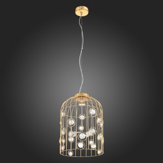 SL189.203.01 Подвес ST-Luce Золотистый/Золотистый, Прозрачный GU10 1*50W GABRIO-foto7