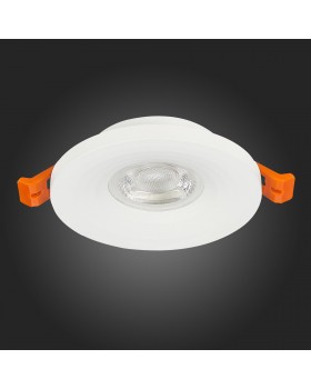 ST205.508.01 Св-к встр. Мат. белый GU10 1*50W D95xH27 220V Без ламп GERA-foto8